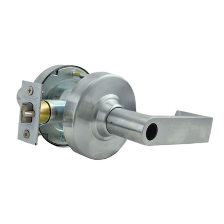 Schlage Commercial ALX Series Grade 2 Storeroom Rhodes Lever Lock Less Cylinder with 47267042 2-3/4in ALX80LRHO626